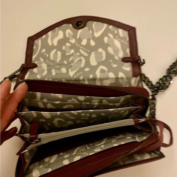 Aimee Kestenberg Convertible Cross-Body Bag _ Burgundy/Gunmetal - Picture 8 of 11